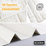 BRICKWALL® - SELBSTKLEBENDE 3D-TAPETE (77 cm x 70 cm)